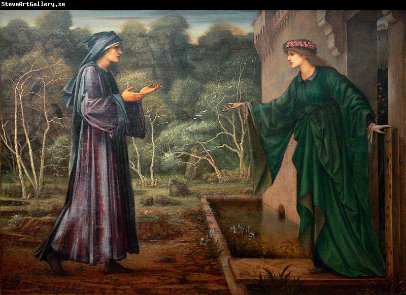 Edward Burne-Jones The Pilgrim at the Gate of Idleness